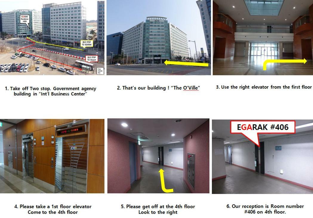 Incheon Airport Egarak Residence Exteriér fotografie
